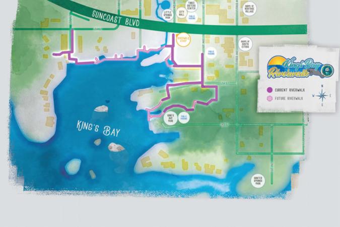 Riverwalk Map