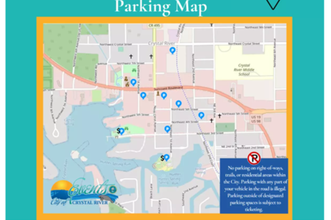 Public parking map